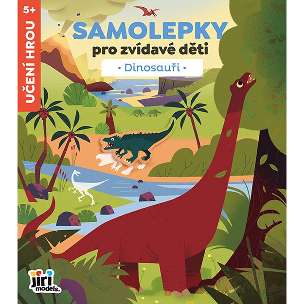 Samolepky pro zvídavé děti - Dinosauři