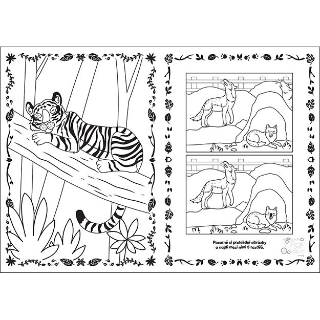 Omalovánky A4+ - Zoo (obrázek 4)
