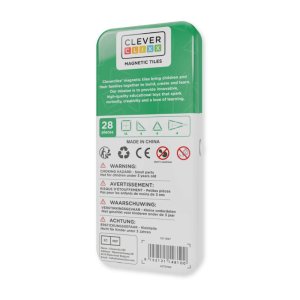 Cleverclixx - mini dlaždice v pastelových barvách - 28 kusů