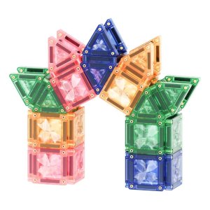 Cleverclixx - mini dlaždice v pastelových barvách - 28 kusů