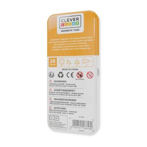 Cleverclixx - mini dlaždice Intense (pestré barvy) - 28 kusů