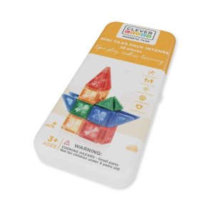 Cleverclixx - mini dlaždice Intense (pestré barvy) - 28 kusů
