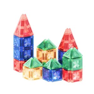 Cleverclixx - mini dlaždice Intense (pestré barvy) - 28 kusů