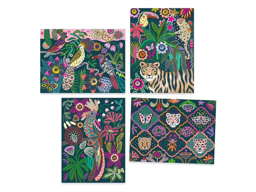 DJECO Vyškrabávací obrázky Rococo (obrázek 5)