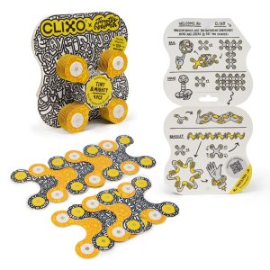 CLIXO Tiny &  Mighty Artist Edition - magnetická stavebnice 9 kusů