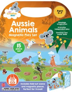 MY CREATIVE BOX – Magnetický set Zvířátka z Austrálie