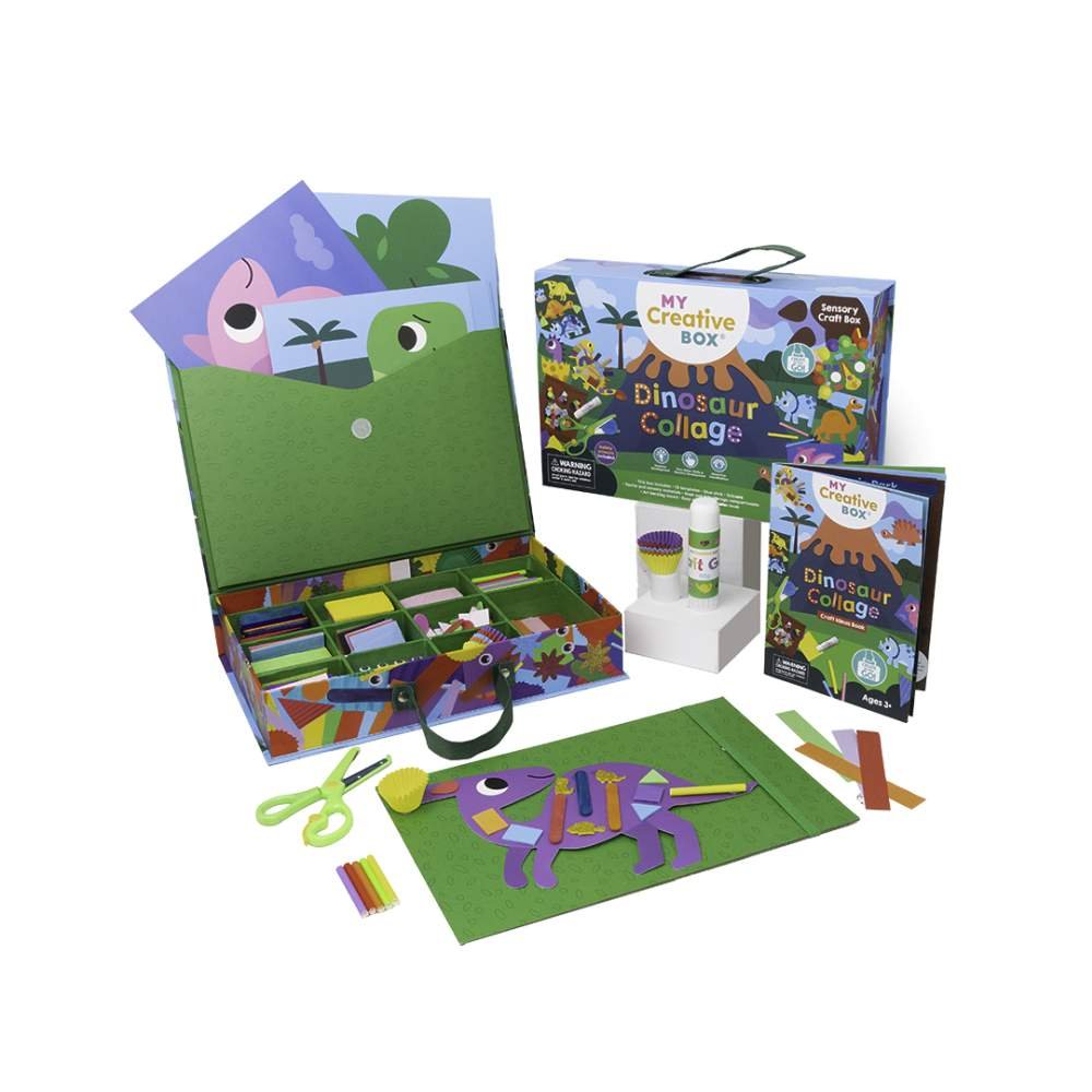 MY CREATIVE BOX – senzorický tvořivý box Dinosauři