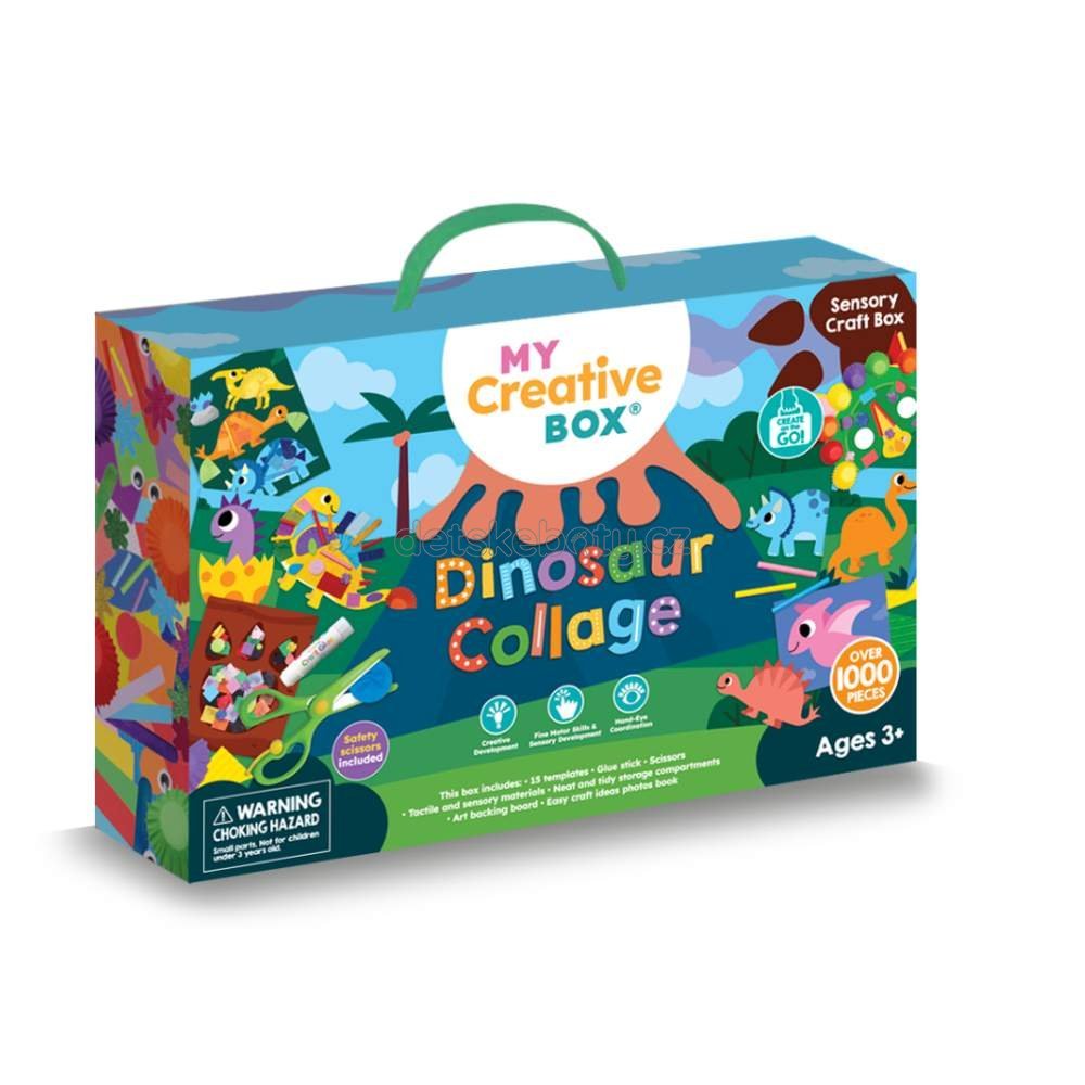 MY CREATIVE BOX – senzorický tvořivý box Dinosauři