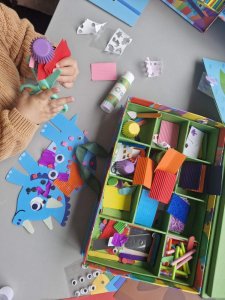 MY CREATIVE BOX – senzorický tvořivý box Dinosauři