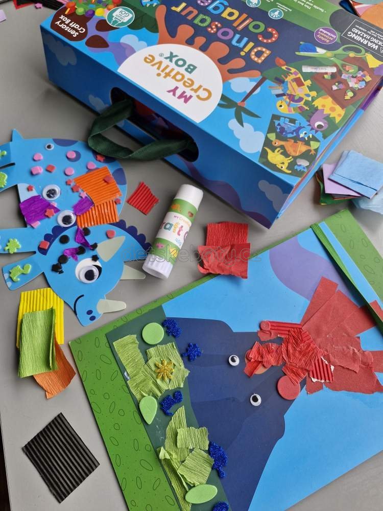 MY CREATIVE BOX – senzorický tvořivý box Dinosauři (obrázek 9)