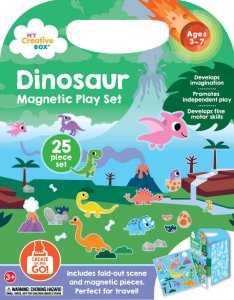 MY CREATIVE BOX – Magnetický set Dinosauři