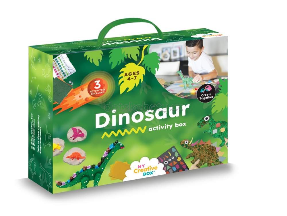 MY CREATIVE BOX – Kreativní sada Dinosauři