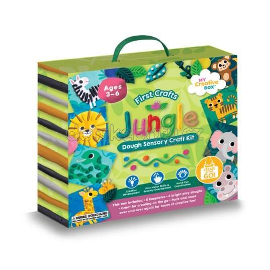 MY CREATIVE BOX – Senzorická tvořivá modelovací sada Džungle