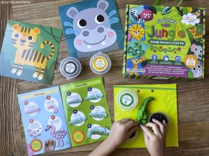 MY CREATIVE BOX – Senzorická tvořivá modelovací sada Džungle