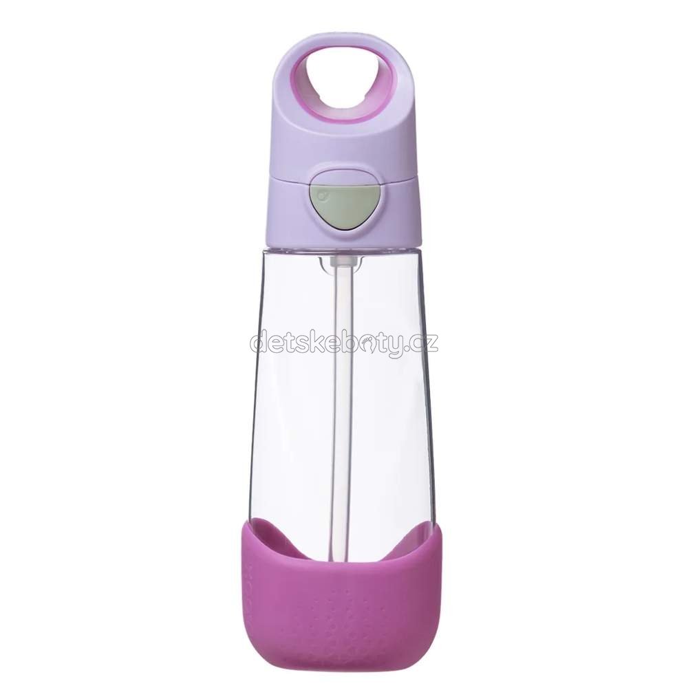 Levně b.box 1386 Lahev na pití s brčkem 600 ml - sugar plum