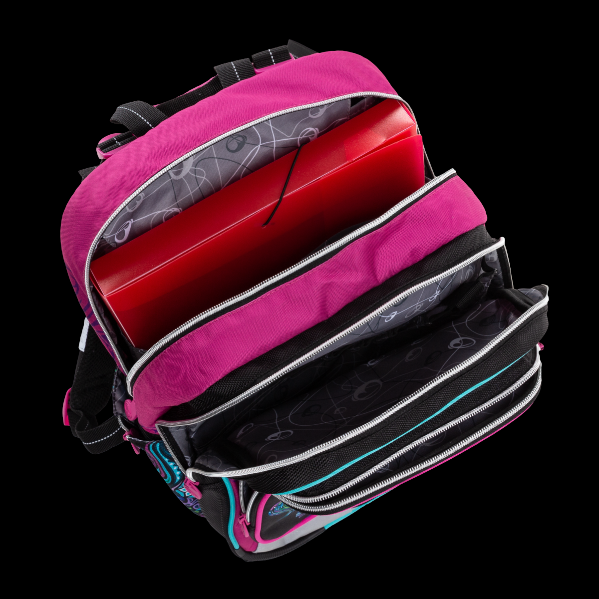 Bagmaster GEN 20 A školní batoh - kůň (obrázek 9)