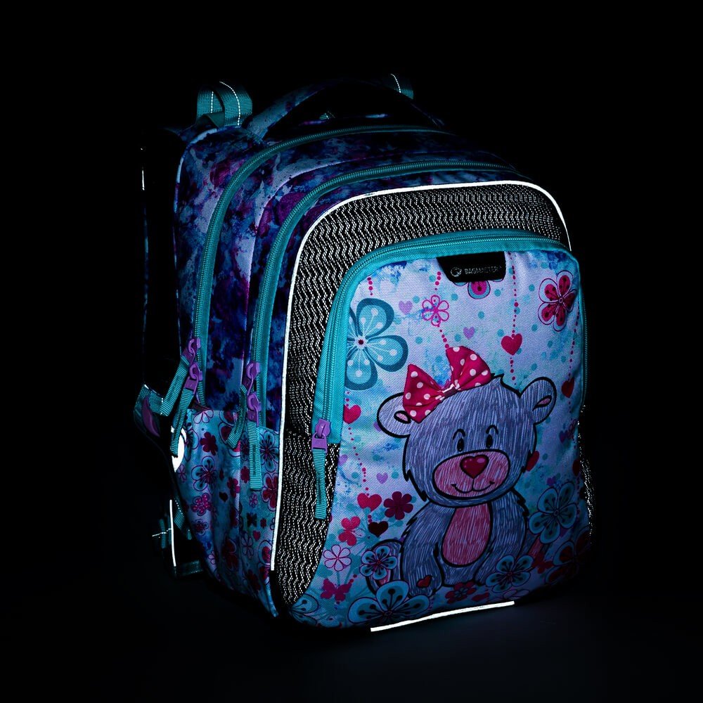 Bagmaster LUMI 21 C školní batoh - medvídek (obrázek 18)