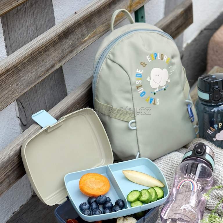 LÄSSIG Tiny Backpack Outdoor 2025 cloud light khaki (obrázek 5)