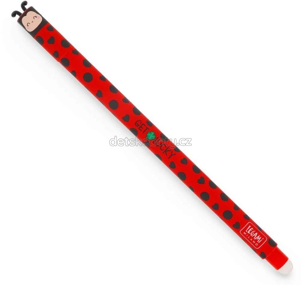 Gumovatelné pero Legami Beruška