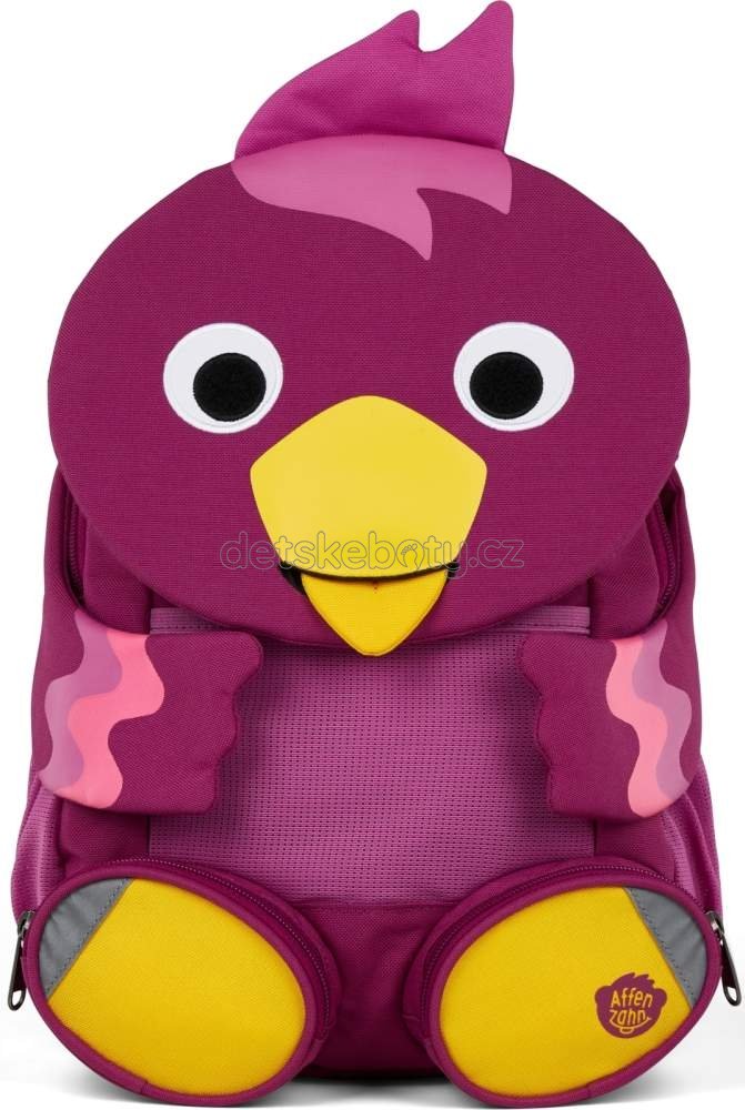 Dětský batoh do školky Affenzahn Large Friend Bird - purple