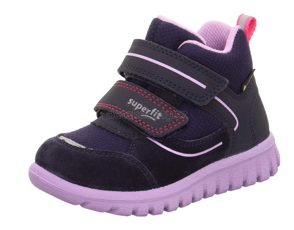Dětské celoroční boty Superfit 1-006189-8040 Velikost: 24