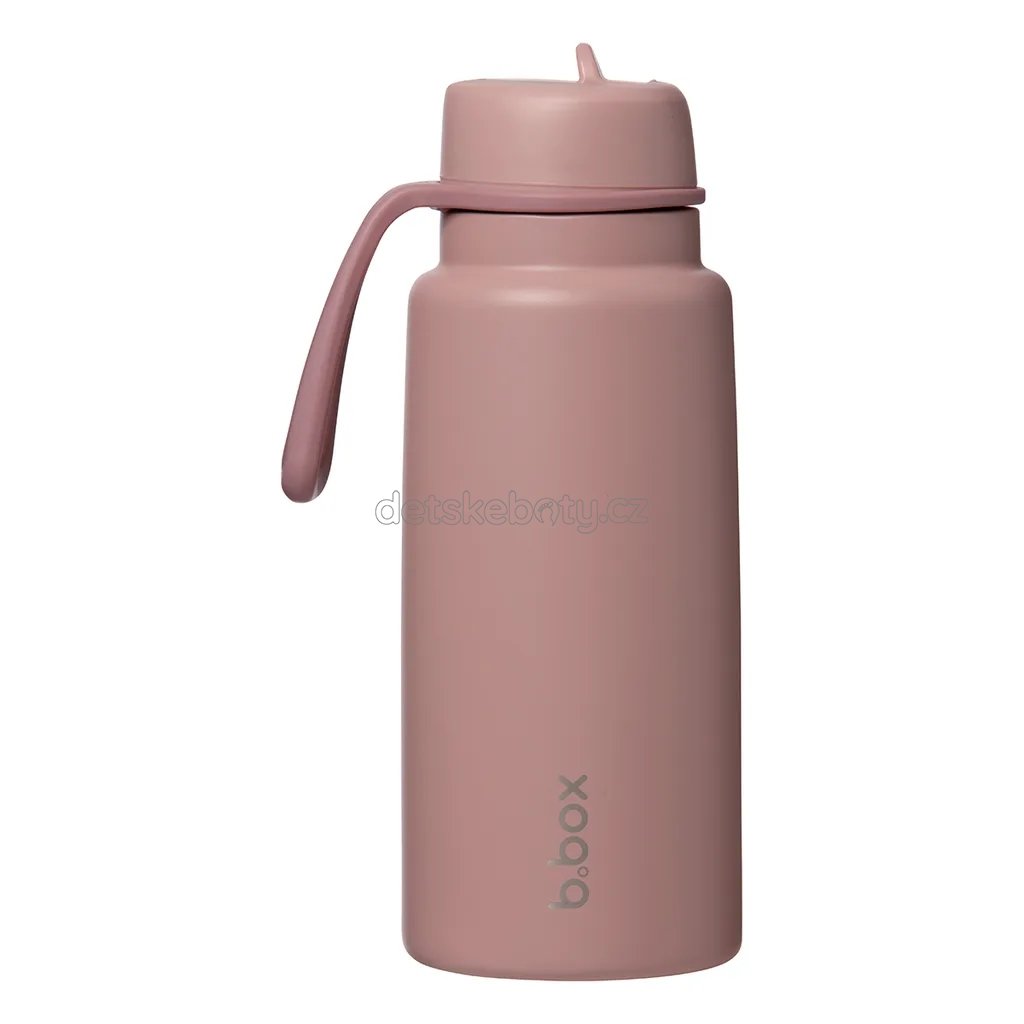 b.box 0789 Nerezová termolahev s brčkem 1l - berry smoothie