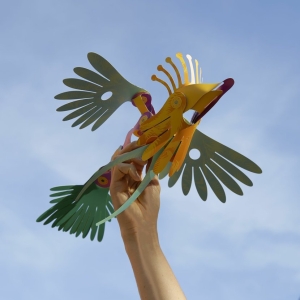CLIXO Tropical Birds – magnetická stavebnice 22 kusů