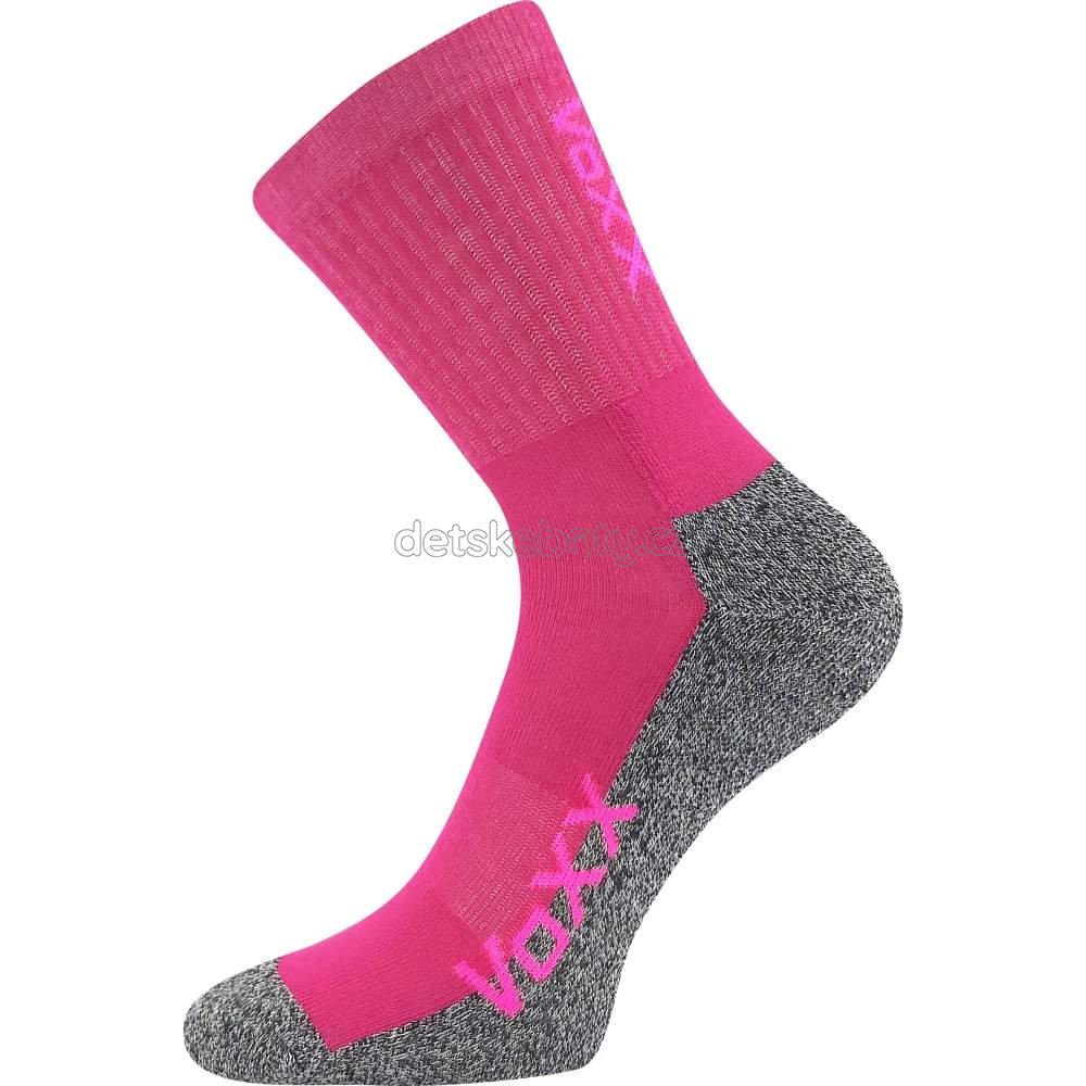Dětské outdoorové ponožky VoXX Locik magenta Velikost: 33-38