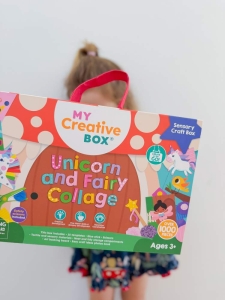 MY CREATIVE BOX – Senzorický tvořivý box Jednorožci a víly